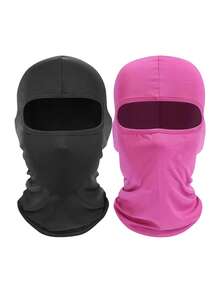 1pc/More Unisex Cycling Balaclava Hat, Solid Color Breathable Quick-Dry Sun Protection Outdoor Hiking Headwear, Suitable For Daily Commute, Cycling, Outdoor Activities - Multicolor - View 7