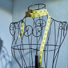 Wire Mannequin Stand Vintage Adjustable Height Dress Display Form For Display - Default - View 2