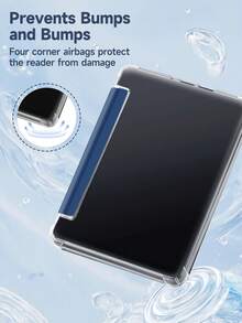 适用于6英寸第11代Kindle（2024和2022款）的透明TPU保护套 - 超薄，支持自动唤醒/睡眠功能，也适用于第12代Kindle Paperwhite（2024款），可定制，适合日常使用和节日送礼 - 彩色 - 查看 9