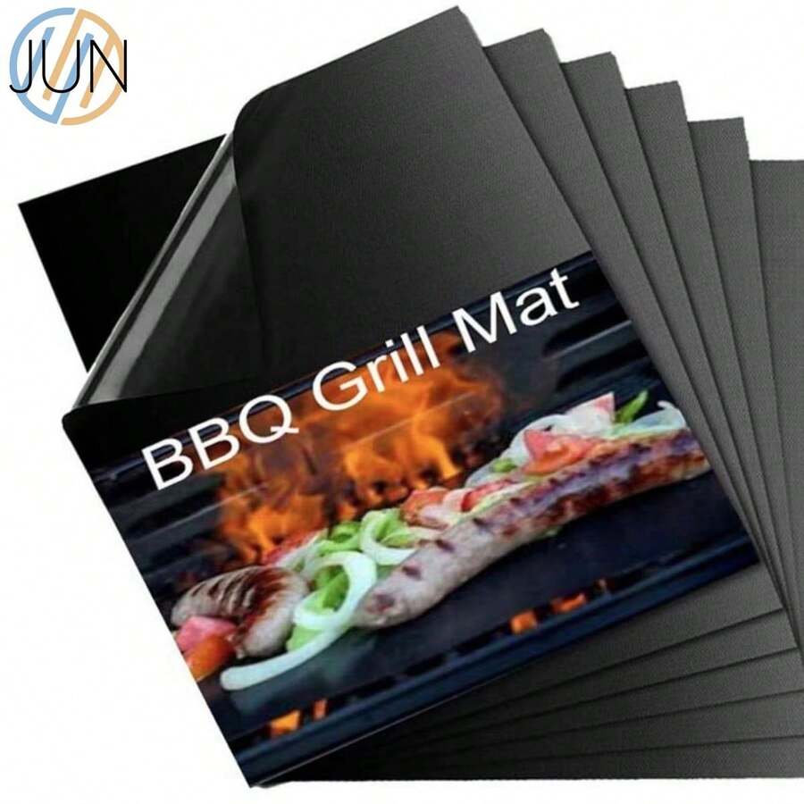 Non-Stick BBQ Pad For Perfect Cooking - Black - View 1