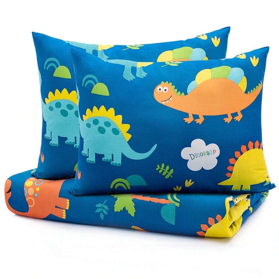 Juego de Funda Nórdica para Niños de Unicornio con 2 Fundas de Almohada - Azul - Ver 1