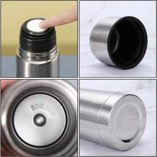 Insulated Stainless Steel Thermal Bottle With Cup Hot Cold Drink Vacuum Flask Double Walled Travel Tumbler Sport Mug 350ml - 1 - 查看 4