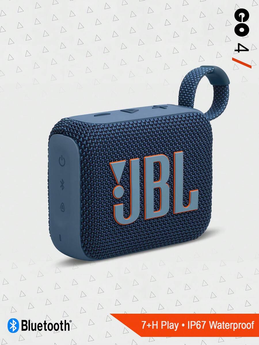 JBL Go 4 超便携蓝牙音箱，拥有专业级音效和强劲低音，支持播放时间增强功能，IP67 防水防尘，7 小时播放时间，是海滩、徒步旅行和户外探险的理想之选。