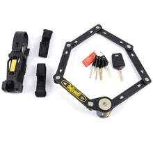 Candado plegable para bicicleta OnGuard 8116 // Cerradura de alta con llave // 75cm - como en la foto - Ver 1
