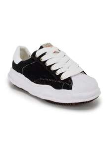 New Classic Non-Slip Lightweight Low-Top Shoes, Campus Skate Shoes, Men Classic Low-Top Canvas Shoes, White Pleated Style, Men And Women - 黑色 - 查看 3