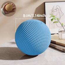 1pc Cat Toy Sisal Ball, Extra Large Self-Entertaining Stress Relief Chew Toy, Scratch Toy For Cats