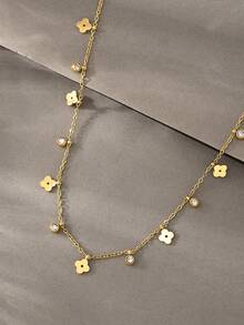 1条18K镀金项链，百搭优雅，适合约会、聚会、送礼和日常佩戴。