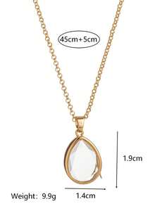 1件欧美复古个性化照片盒吊坠，可开合DIY吊坠，镂空设计透明盒，女士礼物，女士首饰 - 多色1 - 查看 14