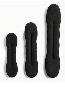 1/2/3件装发髻造型器，多功能蓬松厚发髻定型发圈，女士美发造型工具 - 彩色 - 查看 8