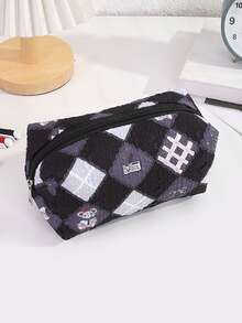 1PC Multi-Pattern Beautiful Pencil Case, Large Storage Design Stationery Storage Bag, Portable School Supplies For Students, Gift For Friends - Single Piece - View 14