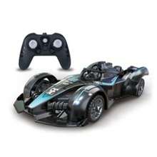 Modelo de Simulación Control Remoto 2.4GHz Coche de Juguete de Carreras Drift Stunt - Negro - Ver 7