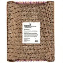 SmartyKat Super Scratcher Chaise Corrugated Cat Scratcher Catnip Infusion Technology - Brown One Size - como en la foto - Ver 4