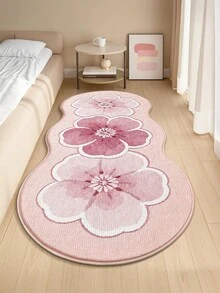 DAJIANG Thảm len họa tiết hoa anh đào màu hồng, thích hợp cho phòng tắm, nhà bếp, ngoài trời, trong nhà, hành lang, phòng ngủ, phòng khách. Có thể giặt máy, dễ vệ sinh, mặt sau chống trượt. Thích hợp trang trí phòng ngủ mùa đông, trang trí ngày lễ Tình nhân, trang trí phòng ngủ ngày lễ, phụ kiện phòng tắm, bộ trang trí phòng. - Nhiều màu - Xem 7