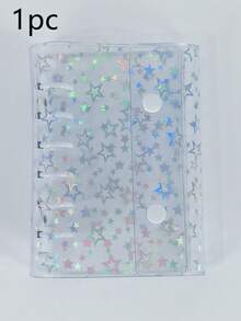 A7透明活页夹，DIY活页笔记本，封口贴，可爱贴纸，贴纸笔记本，贴纸书，贴纸书架，贴纸书替换装，透明贴纸活页夹，透明贴纸书，DIY活页笔记本套装，文具，学习用品，返校用品，照片收纳袋，相册，预算计划本，日记本，笔记本，办公用品