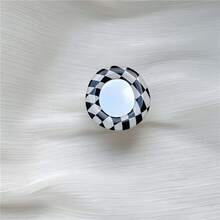 外星人亚克力树脂心形花朵透明装饰支架，慵懒可伸缩手机指环支架，夏季化妆镜装饰支架，优雅手机配件