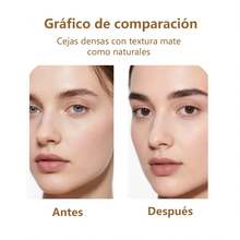 Long-Lasting Eyebrow Gel In Four Colors (40 G) And 6 Ml. Chocolate-Colored Eyebrow Gel To Set And Shape Eyebrows. - Red-brown - 查看 5