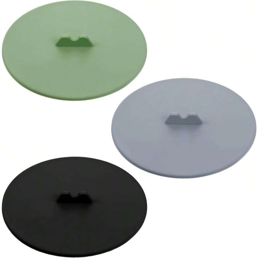 Reusable Silicone Cup Covers Airtight Seal Lids For Steeping Coffee Tea Anti Dust Mug Lids Set Of 3 - 1 - View 1