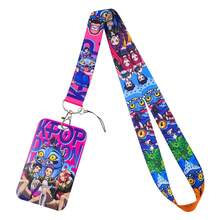 1pc KPOP Witch Hunting Girl Group Retractable ID Card Holder, Long Lanyard Student Card Holder, Phone Hanging Strap, Self-Retracting Cord DIY Card Holder, Cartoon Student Campus ID Card Holder, Work ID Badge Holder, Subway/Bus Pass Protector, Campus Card Holder, Back To School Student ID Card Holder - Multicolor - View 13