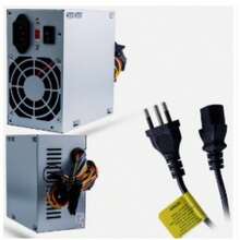 Fonte Atx Pc 200W KP-517 + Cabo De Alimentação - Entrada do Brasil (220V) - Visão 7