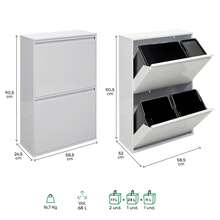 Indoor Compost Bins - Blanco - 查看 4