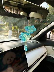 汽车挂饰，创意汽车后视镜吊坠装饰，汽车内饰花流苏挂件 - A - 查看 7