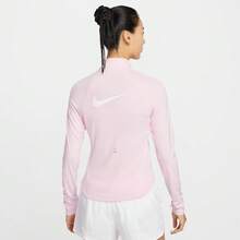 耐克女子Tempo Swish连帽Polo衫，针织领，长袖，款式：THV2843-663 - 粉色 - 查看 2