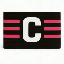 Faixa Capitão Braçadeira de Capitão Time de Futebol Futsal Volei Esporte Varias cores - Preto - Visão 5