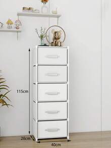 Multifunctional Portable Cube Storage Cabinet With Drawers, Dustproof Wardrobe, Shelves, Shoe Rack, Freestanding Display, Easy Assembly, Floor Storage Rack, Book Organizer, Suitable For Bedroom, Living Room, Kitchen, Study, Office, Holiday Storage, Christmas Gift - Multicolor - View 12