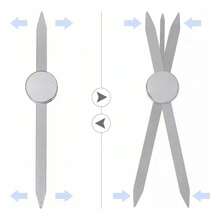 TendenciaRegla Aurea Compas Giratorio Para Diseño CejasCalidad premium - 1 - Ver 8