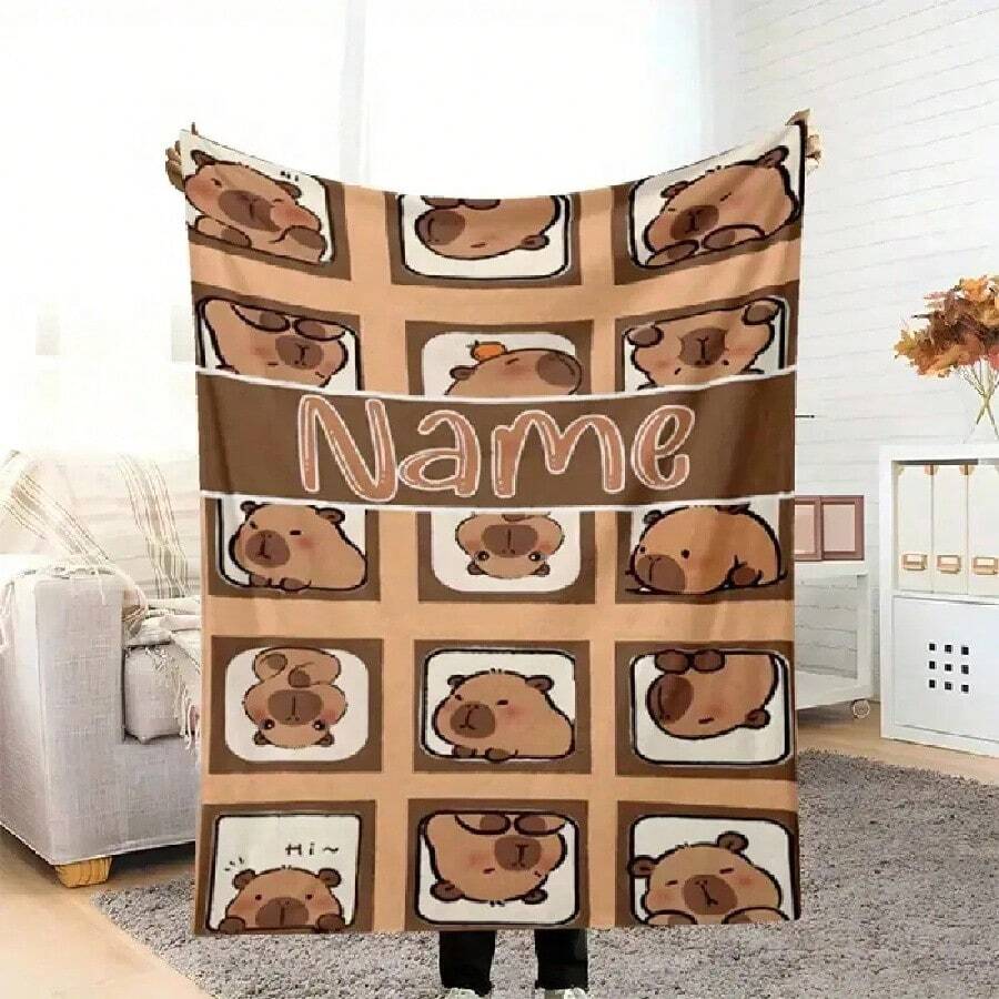 6 Sizes  Deadpool And Wolverine Avengers Printed Soft Fluffy Throw Blanket Air Condition Sleeping Cover  Gift GrinchA  Movie Characters Sketch Blanket Flannel Autumn Winter Max & Roxanne Multi-Function Super Soft Throw Blanket BedspreadA Personalized Custom-Named Capybara Blanket, A Comfortable Birthday, Pet Lovers Graduation And Housewarming GiftA-Alex Turner Flannel Blankets Quality Warm Soft A-Arctics Monkeys Music Tour Throw Blanket Winter Office Bedroom BedspreadA-Amazing Circus Cartoon Games Digital Blanket Soft All-Season Warm Flannel Throw Blankets Bedroom Quilt For S & S - 白2 - 查看 1