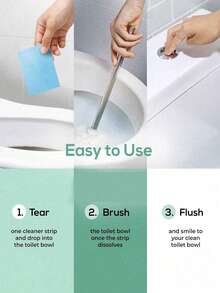 厕纸、厕片、厕所除臭剂、厕所清洁剂、除臭剂、地板清洁剂、多用途清洁片，适用于厕所、木地板、瓷砖、浴室、家居清洁，去除尿渍和异味，户外旅行清洁用品，家居旅行必备品，健身、露营、度假必备品、度假配件、旅行配件、邮轮旅行配件 - 多色 - 查看 5