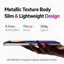 The M8 Tablet Comes With A Lenovo Universal Capacitive Stylus, Suitable For Office Work, Study, And Drawing. It Features An 8-Inch Portable Screen For Easy Carrying, A Quad-Core Processor For Low-Latency, Smooth Writing, And A Capacitive Stylus That Is Compatible With Both IOS And Android. It Is Available In Silver. - Silver - View 4