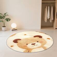 Thảm tròn họa tiết gấu Teddy kiểu INS. Chất liệu nhung, trọng lượng khoảng 850g, dày 0.6cm, chống mài mòn và chống trơn trượt, dễ vệ sinh. Có nhiều kích thước khác nhau. Thích hợp cho nhà bếp, phòng khách, phòng ăn, phòng ngủ, ban công, phòng tắm, phòng học và các không gian khác, là lựa chọn lý tưởng cho trang trí nhà cửa. - Nhiều màu - Xem 5