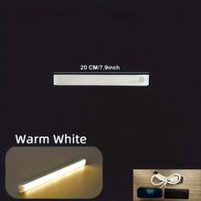 10cm/20cm/30cm/50cm - Rechargeable USB Sensor LED Light, Suitable For Cabinets, Kitchen, Hallway, Outdoor, Wardrobe, Stairs And Closet, Easy To Install, No Drilling Required, Suitable For Closet Lighting - Cabinet Light Strip - View 16