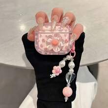 Ins Style Niche Flower Forairpods4 Protective Case Forairpodspro2 Wireless Bluetooth Earphone Case Forairpods3, Suitable As A Gift For Friends, Cute Three-Dimensional Love Suitable For AAirPods 1/2 Generation Protective Case Apple Wireless Bluetooth Earphone Case, Fashionable Earphone Case | Protective Case, AAirpod Protective Case - Multicolor - View 1