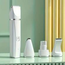 1 Pet Hair Trimmer Set With Nail Sharpener, 4-In-1 Electric Wireless Low-Noise USB Charging, Suitable For Dogs, Cats And Other Pets, Pet Grooming Set - Multicolor - View 15