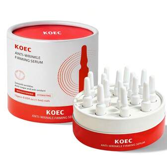 KOEC 抗皱精华液，令肌肤饱满紧致，富有弹性，焕活肌肤，深层补水，适合所有肤质，韩国护肤品