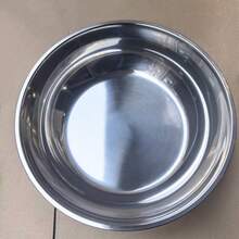 大号不锈钢搅拌碗（无盖） - 防锈、深而宽，适合揉面、做意面、洗菜、煲汤 | 现代厨房必备用品，厨房好帮手