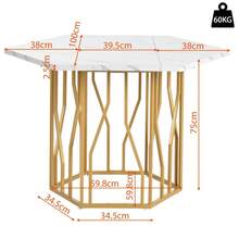 Tavoli da pranzo - Dorato - Visualizzare 6