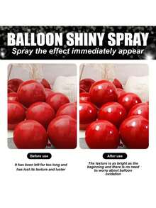 气球光泽增强剂 - 气球持久亮泽抛光增亮喷雾 - 彩色 - 查看 5