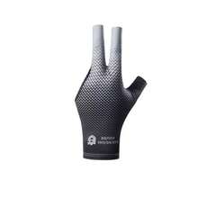 1pc Anti-Slip Billiard Gloves, Snooker Left-Hand Billiard Gloves, Half Finger Billiard Accessories, Snooker Table Tennis Cue Gloves, Three-Finger Elastic Breathable, Indoor Desktop Exercise Tools, Suitable For Men And Women's