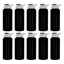 PromoClick Sports Bottle - Solid Black - View 5
