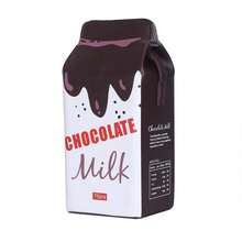 1Pc Women's Strawberry Milk Bag - Fashion Square Crossbody Purse With Adjustable Strap For Daily Use - màu nâu - Xem 3