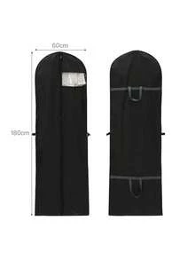 1pc Garment Dust Cover, Household Jacket Dust Bag, Wedding Dust Bag, Thickened Handheld Suit Garment Bag, Foldable Clothes Storage Bag - Multicolor - View 7