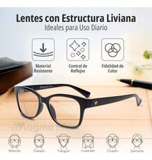 Tendencia2 Lentes Sin Graduación Para Computadora Gafas Anti Luz Azul Negro Y CareyCalidad premium - Negro Y Carey - Ver 9