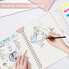 Graph Paper Notebook - Spiral Notebook 8.5\ X 11\, A4 Large Hardcover Leather Journal Grid Notebook, 100 Gsm Thick Graph Paper,Journals For Schoolsss Writing Graphing Engineering Math, Rose Gold - A4-graphA4Graph - View 7