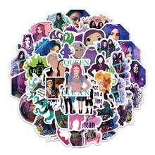 50pcs/Set The Descendants TV Series Cartoon Graffiti Stickers - Suitable For Decorating Luggage, Laptops And Phone Cases - Multicolor - View 2