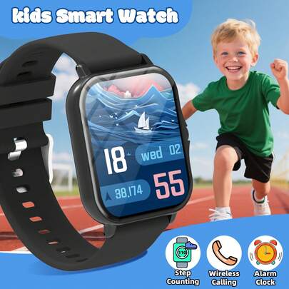 2026新款智能手表，配备1.83英寸高清大屏、260mAh大容量电池，续航持久，支持多种运动模式、无线通话、音乐控制、遥控拍照、天气预报和消息通知。