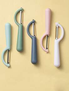 10pcs Multi-Functional Sharp Stainless Steel Vegetable Peeler, Fruit Peeler, Potato Peeler, Sturdy And Useful Kitchen Tool - Multicolor - View 3