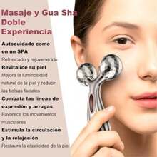 2 Piezas Herramienta Facial Gua ,Herramienta de masaje de acero inoxidable Guasha,Herramienta de Guasha Facial,Gua Board para Masaje Facial Antienvejecimiento,Cuidado de la Piel/Masaje Facial(Púrpura) - Multicolor - Ver 3
